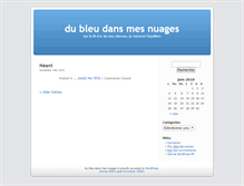 Tablet Screenshot of dubleudansmesnuages.com